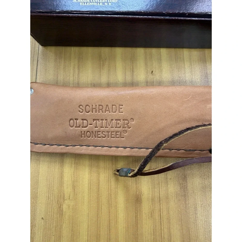 Schrade Cutlery USA The Old Timer Honesteel With Case And Box